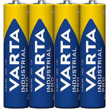 Varta Industrial Pro Αλκαλικές Μπαταρίες AAA LR03 1.5V 4τμχ (4003) (VART4003)