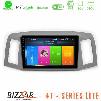 Bizzar 4t Series Jeep Grand Cherokee 2005-2007 4core Android12 2+32gb Navigation Multimedia Tablet 10 u-lvb-Jp1152