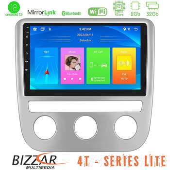 Bizzar 4t Series vw Scirocco 2008-2014 4core Android12 2+32gb Navigation Multimedia Tablet 9 u-lvb-Vw0084