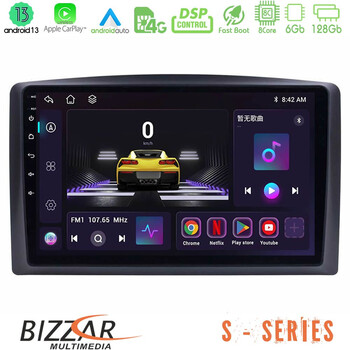 Bizzar s Series Mercedes Vito 2015-2021 8core Android13 6+128gb Navigation Multimedia Tablet 10 u-s-Mb0779
