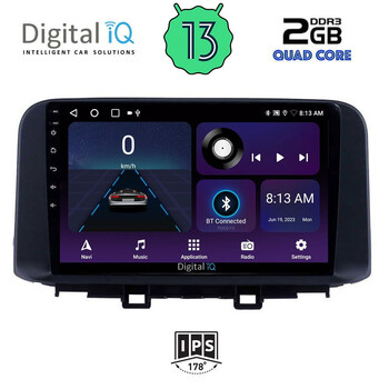 DIGITAL IQ BXB 1237_GPS (10inc) MULTIMEDIA TABLET OEM HYUNDAI KONA mod. 2017>