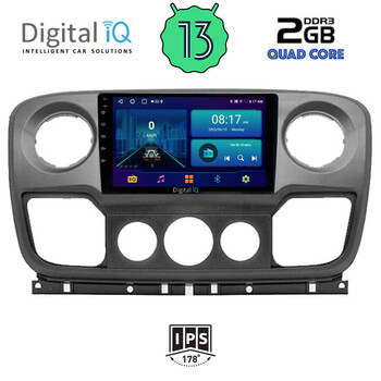 DIGITAL IQ BXB 1463_GPS (10inc) MULTIMEDIA TABLET OEM NISSAN NV400 - OPEL MOVANO - RENAULT MASTER mod. 2010-2020