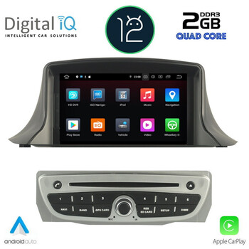 DIGITAL IQ MSR 445_CPA (7" DVD) MULTIMEDIA OEM RENAULT MEGANE 3 mod. 2009-2016