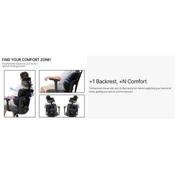 Καρέκλα Γραφείου - Eureka Ergonomic® ERK-OC10-OW