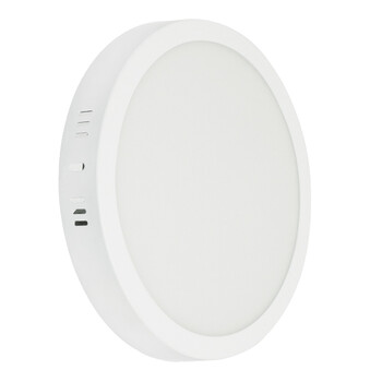 Πάνελ PL LED Οροφής Στρογγυλό Εξωτερικό 20W 230v 1820lm 180° Θερμό Λευκό 3000k GloboStar 01789
