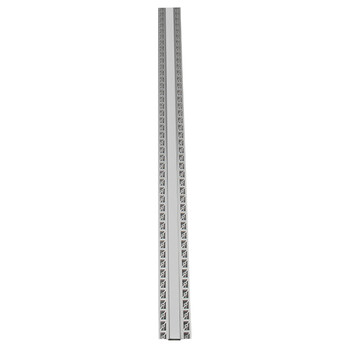GloboStar® PLASTERBOARD-PROFILE 70819-1M Προφίλ Αλουμινίου - Βάση & Ψύκτρα Ταινίας LED με Λευκό Γαλακτερό Κάλυμμα - Χωνευτή Χρήση σε Γυψοσανίδα - Trimless - Πατητό Κάλυμμα - Ασημί - 1 Μέτρο - Μ100 x Π6.7 x Υ1.4cm