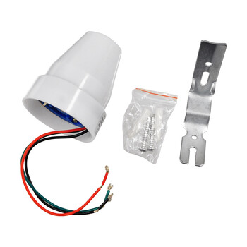 GloboStar® 75703 Αισθητήρας Φωτοκύτταρο Ημέρας-Νύχτας Day-Night Sensor 360° AC 230V Max 2200W