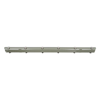 GloboStar® 90615 2 x 150cm T8 Tri-Proof Πλαστικό PC Σκαφάκι με Μεταλλικά Clips για 2 x Λάμπες Φθορίου LED Τροφοδοσίας Ενός Άκρου Αδιάβροχο IP65 - 5 Χρόνια Εγγύηση
