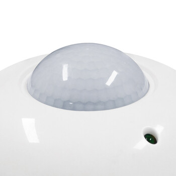 GloboStar® 75707-1 Αισθητήρας Οροφής με PIR Ανιχνευτή-Αισθητήρα Κίνησης 360° 6m και Αισθητήρα Ημέρας-Νύχτας - Motion Sensor AC 230V Max 300W/1200W