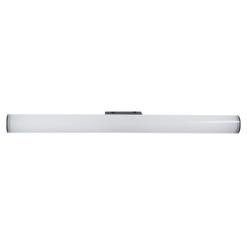 GloboStar® MABEL 60428 Μοντέρνο Φωτιστικό Τοίχου - Απλίκα Καθρέπτη Μπάνιου - Πίνακα LED 12W 1400lm 270° AC 220-240V IP44 Μ60 x Π10 x Υ5cm - Φυσικό Λευκό 4500K - Μαύρο - 3 Years Warranty