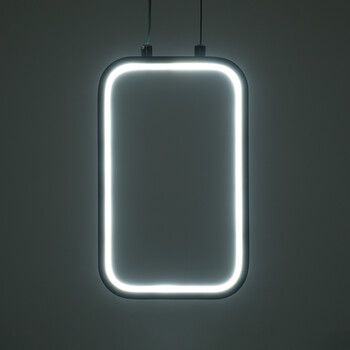 GloboStar® DEROBA 61299 Κρεμαστό Φωτιστικό Οροφής Linear Design LED CCT 12W 1320lm 360° AC 220-240V - Εναλλαγή Φωτισμού μέσω Διακόπτη On/Off All In One Ψυχρό 6000k+Φυσικό 4500k+Θερμό 2700k Μ16 x Π1.6 x Υ25.5cm - Λευκό - 3 Years Warranty