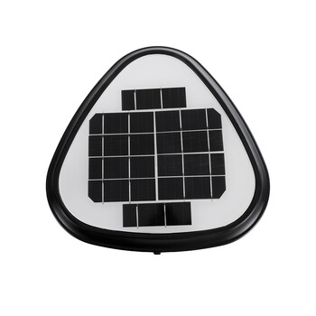 GloboStar® NATURE 90532 Αυτόνομο Ηλιακό Φωτιστικό Κήπου - Κολωνάκι Αρχιτεκτονικού Φωτισμού Εξωτερικού Χώρου LED 10W 330lm 120° με Ενσωματωμένο Φωτοβολταϊκό Panel 6V 2W & Επαναφορτιζόμενη Μπαταρία Li-ion 3.2V 1800mAh με Αισθητήρα Ημέρας-Νύχτας - Αδιάβροχο IP65 - Σώμα Αλουμινίου & ABS - Μ26 x Π26 x Υ30cm - Ψυχρό Λευκό 6000K - Μαύρο - 2 Χρόνια Εγγύηση