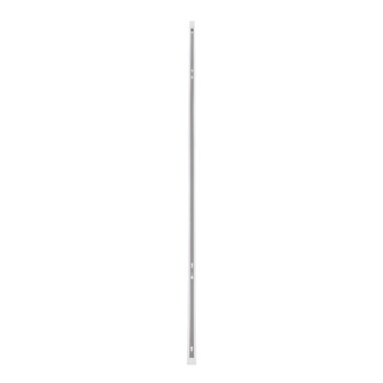 GloboStar® 2L-EUROTRACK 60985 Μονοφασική Ράγα 2 Καλωδίων για Σποτ Ράγας LED AC 220-240V IP20 Μ300 x Π3.4 x Υ2cm - EUROTRACK® System 1L+1N - Αλουμίνιο - Λευκό - 3 Μέτρα - 5 Χρόνια Εγγύηση