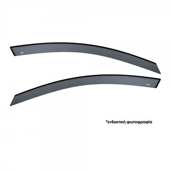 ANEM.DGA22026 SEAT LEON III / ST 5D 2013+ ΖΕΥΓΑΡΙ ΜΠΡΟΣΤΙΝΟΙ ΑΝΕΜΟΘΡΑΥΣΤΕΣ ΑΠΟ ΕΥΚΑΜΠΤΟ ΧΥΤΟ ΑΚΡΥΛΙΚΟ ΓΥΑΛΙ  (CAST ACRYLIC GLASS) DGA - 2 ΤΕΜ.