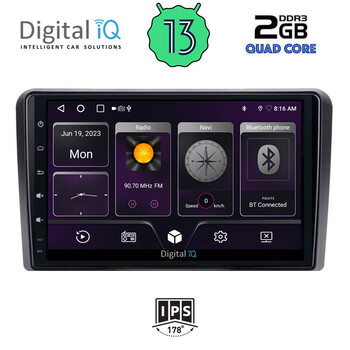 DIGITAL IQ BXB 1451_GPS (10inc) MULTIMEDIA TABLET OEM NISSAN MICRA mod. 2010-2014