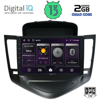 DIGITAL IQ BXB 1076_GPS (9inc) MULTIMEDIA TABLET OEM CHEVROLET CRUZE mod. 2008-2012