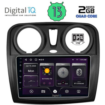DIGITAL IQ BXB 1112_GPS (9inc) MULTIMEDIA TABLET OEM DACIA DOKKER 2012>
