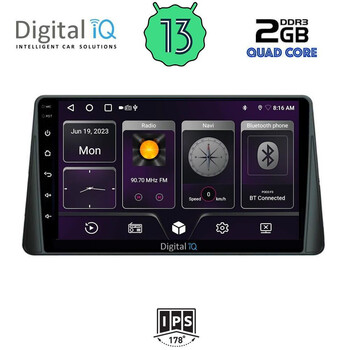 DIGITAL IQ BXB 1158_GPS (9inc) MULTIMEDIA TABLET OEM FORD FOCUS mod. 2019>