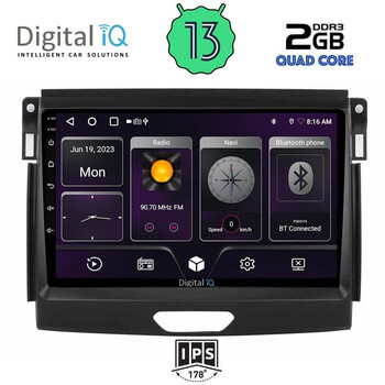 DIGITAL IQ BXB 1172_GPS (9inc) MULTIMEDIA TABLET OEM FORD RANGER mod. 2015-2018