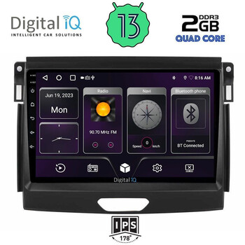 DIGITAL IQ BXB 1173_GPS (9inc) MULTIMEDIA TABLET OEM FORD RANGER mod. 2018>