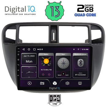 DIGITAL IQ BXB 1186_GPS (9inc) MULTIMEDIA TABLET OEM HONDA CIVIC mod. 1995-2001