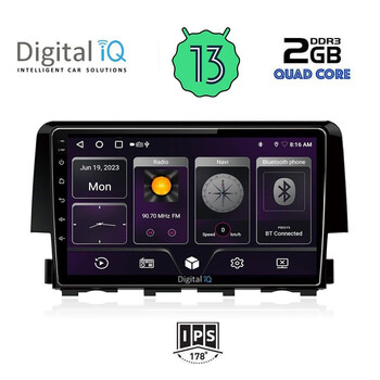 DIGITAL IQ BXB 1191_GPS (9inc) MULTIMEDIA TABLET OEM HONDA CIVIC mod. 2016>