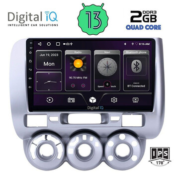 DIGITAL IQ BXB 1210_GPS A/C (9inc) MULTIMEDIA TABLET OEM HONDA JAZZ mod. 2002-2008