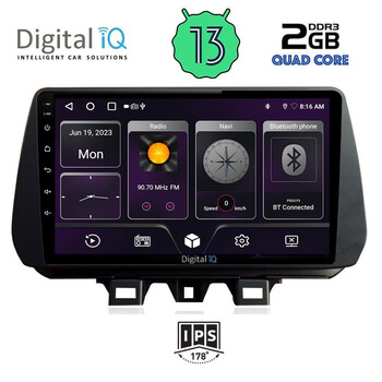 DIGITAL IQ BXB 1244_GPS (9inc) MULTIMEDIA TABLET OEM HYUNDAI TUSCON mod. 2019>