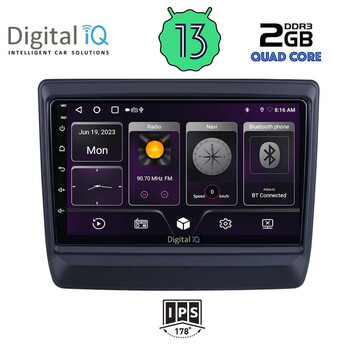 DIGITAL IQ BXB 1256_GPS (9inc) MULTIMEDIA TABLET OEM ISUZU DMAX mod. 2020>