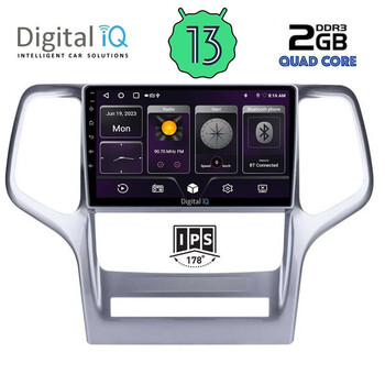 DIGITAL IQ BXB 1282_GPS (9inc) MULTIMEDIA TABLET OEM JEEP GRAND CHEROKEE mod. 2011-2014