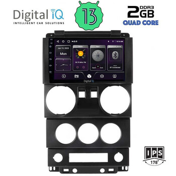 DIGITAL IQ BXB 1293_GPS (9inc) MULTIMEDIA TABLET OEM JEEP WRANGLER  mod. 2006-2011