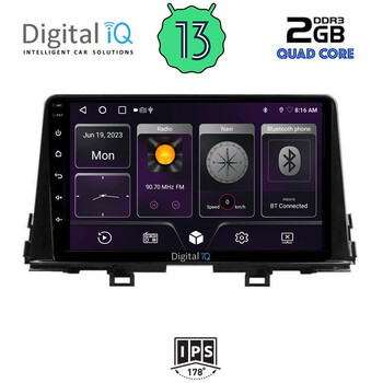 DIGITAL IQ BXB 1309_GPS (9inc) MULTIMEDIA TABLET OEM KIA PICANTO mod. 2017-2021