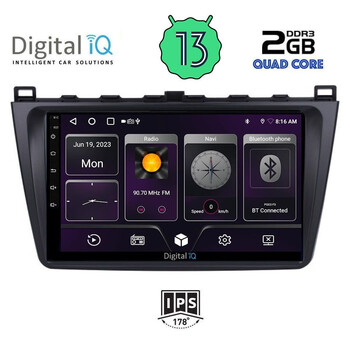 DIGITAL IQ BXB 1377_GPS (9inc) MULTIMEDIA TABLET OEM MAZDA 6 mod. 2008-2012