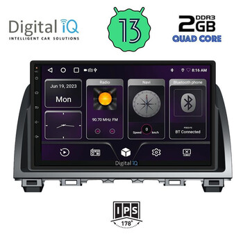 DIGITAL IQ BXB 1378_GPS (9inc) MULTIMEDIA TABLET OEM MAZDA 6 mod. 2012-2017