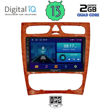 DIGITAL IQ BXB 1402CH_GPS (9inc) MULTIMEDIA TABLET OEM MERCEDES C (W203) mod. 1999-2004