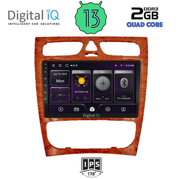 DIGITAL IQ BXB 1402CH_GPS (9inc) MULTIMEDIA TABLET OEM MERCEDES C (W203) mod. 1999-2004