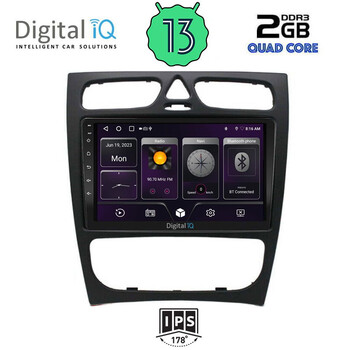 DIGITAL IQ BXB 1402_GPS (9inc) MULTIMEDIA TABLET OEM MERCEDES C (W203) mod. 1999-2004