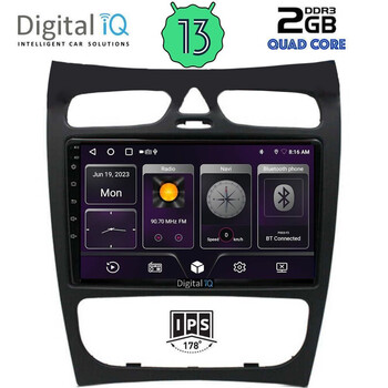 DIGITAL IQ BXB 1406_GPS (9inc) MUTIMEDIA TABLET OEM MERCEDES CLK (W209) mod. 2000-2004