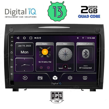 DIGITAL IQ BXB 1419_GPS (9inc) MULTIMEDIA TABLET OEM MERCEDES SLK R171 mod. 2004-2010