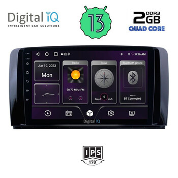 DIGITAL IQ BXB 1422_GPS (9inc) MULTIMEDIA TABLET OEM MERCEDES R (W251) mod. 2006-2015