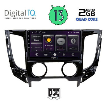 DIGITAL IQ BXB 1437_GPS A/C (9inc) MULTIMEDIA TABLET OEM MITSUBISHI L200 mod. 2015> με A/C