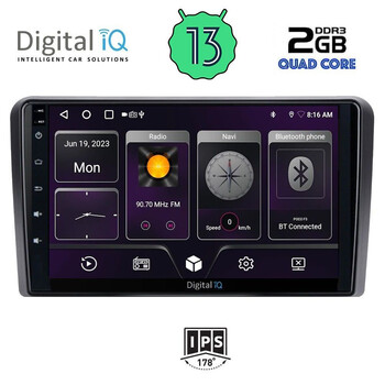 DIGITAL IQ BXB 1441_GPS (9inc) MULTIMEDIA TABLET OEM MITSUBISHI OUTLANDER mod. 2001-2005