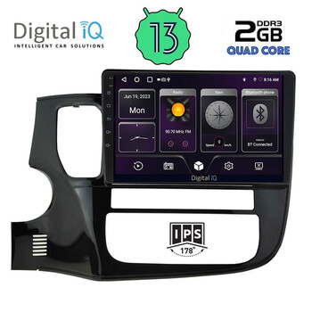 DIGITAL IQ BXB 1443_GPS (9inc) MULTIMEDIA TABLET OEM MITSUBISHI OUTLANDER  mod. 2013>