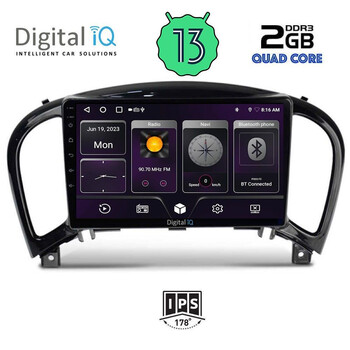 DIGITAL IQ BXB 1452_GPS (9inc) MULTIMEDIA TABLET OEM NISSAN JUKE mod. 2009-2020