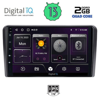 DIGITAL IQ BXB 1454_GPS CLIMA (9inc) MULTIMEDIA TABLET OEM NISSAN NAVARA D40 mod. 2006-2011 με CLIMA