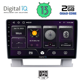 DIGITAL IQ BXB 1482_GPS (9inc) MULTIMEDIA TABLET OEM OPEL ASTRA J mod. 2010-2016