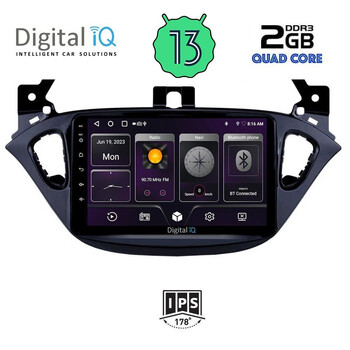 DIGITAL IQ BXB 1486_GPS (9inc) MULTIMEDIA TABLET OEM OPEL ADAM - CORSA E  mod. 2014-2021