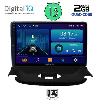 DIGITAL IQ BXB 1505_GPS (9inc) MULTIMEDIA TABLET OEM PEUGEOT 206 mod. 1998-2006