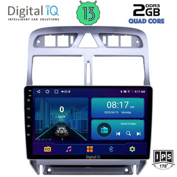 DIGITAL IQ BXB 1512_GPS (9inc) MULTIMEDIA TABLET OEM PEUGEOT 307 mod. 2001-2008