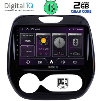 DIGITAL IQ BXB 1542_GPS (9inc) MULTIMEDIA TABLET OEM RENAULT CAPTUR mod. 2013-2019